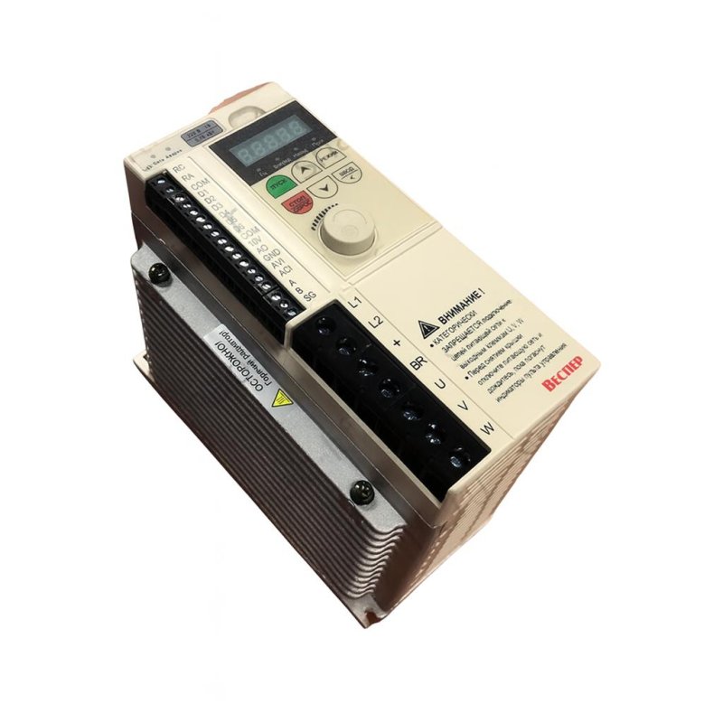 Частотный преобразователь VSP5900 с ЭМИ-фильтром и пультом E5-8200-F-S1L 0.75кВт 220В