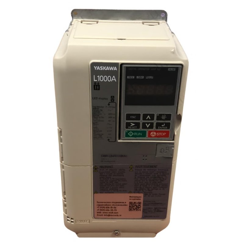 Частотный преобразователь L1000A 7.5 кВт 18А CIMR-LB4A0018FAC (CIMR-LC4F0018BA) Yaskawa Electric