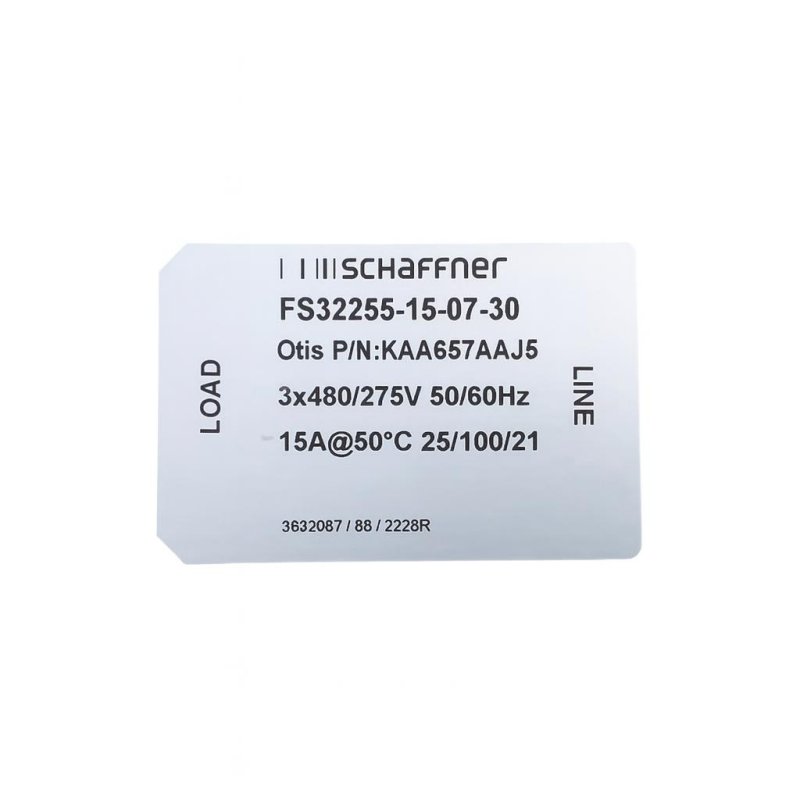 Фильтр сетевой FS32255-15-07-30 KAA657AAJ5 Otis