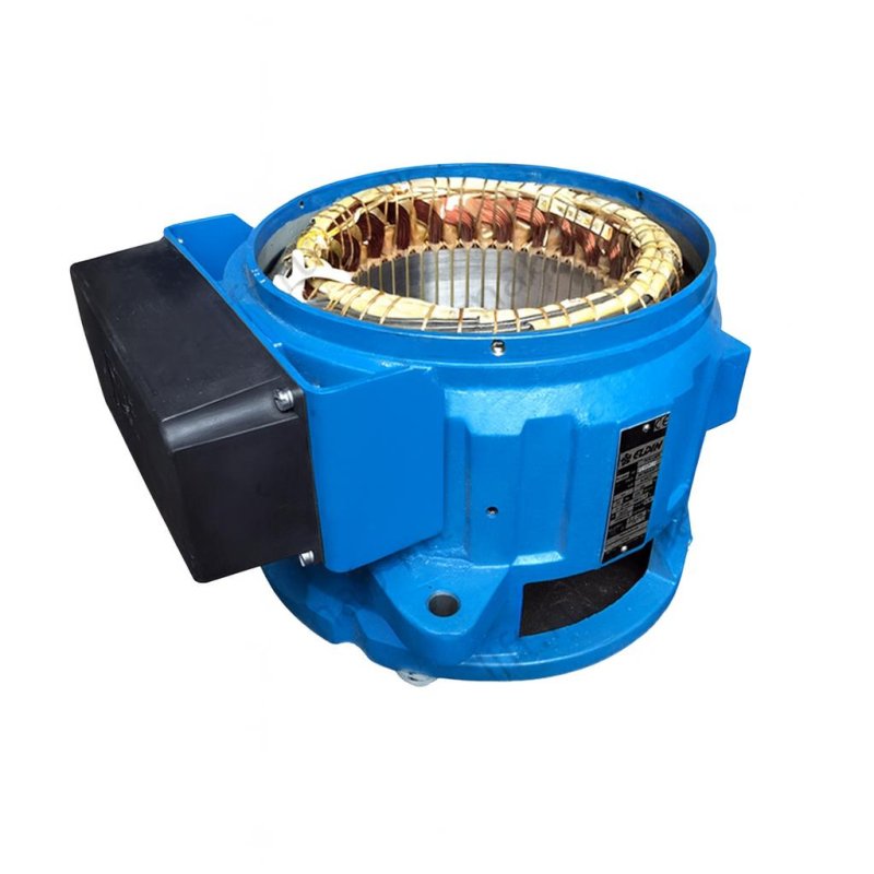 Сборка мотора одна скорость (без ротора) 8.5кВт ZAA9676AX37E Otis