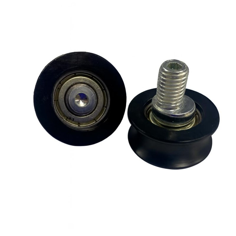 Ролик замка ДШ в сборе с осью D=33мм d=8мм ELM0411.05.01.01.003