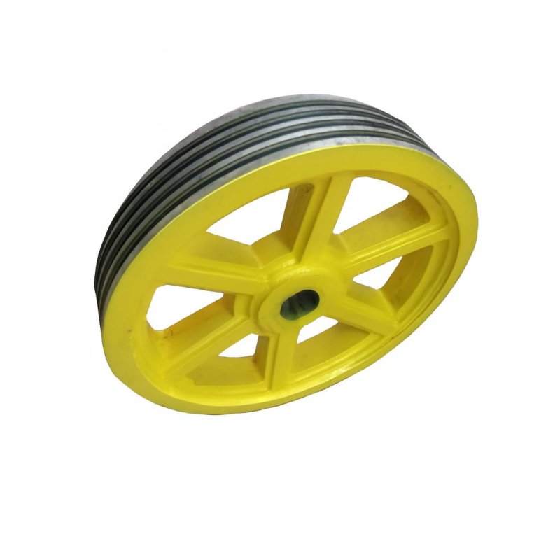 Шкив канатоведущий 400х4х10 для лебедки YJF120WL-VVVF